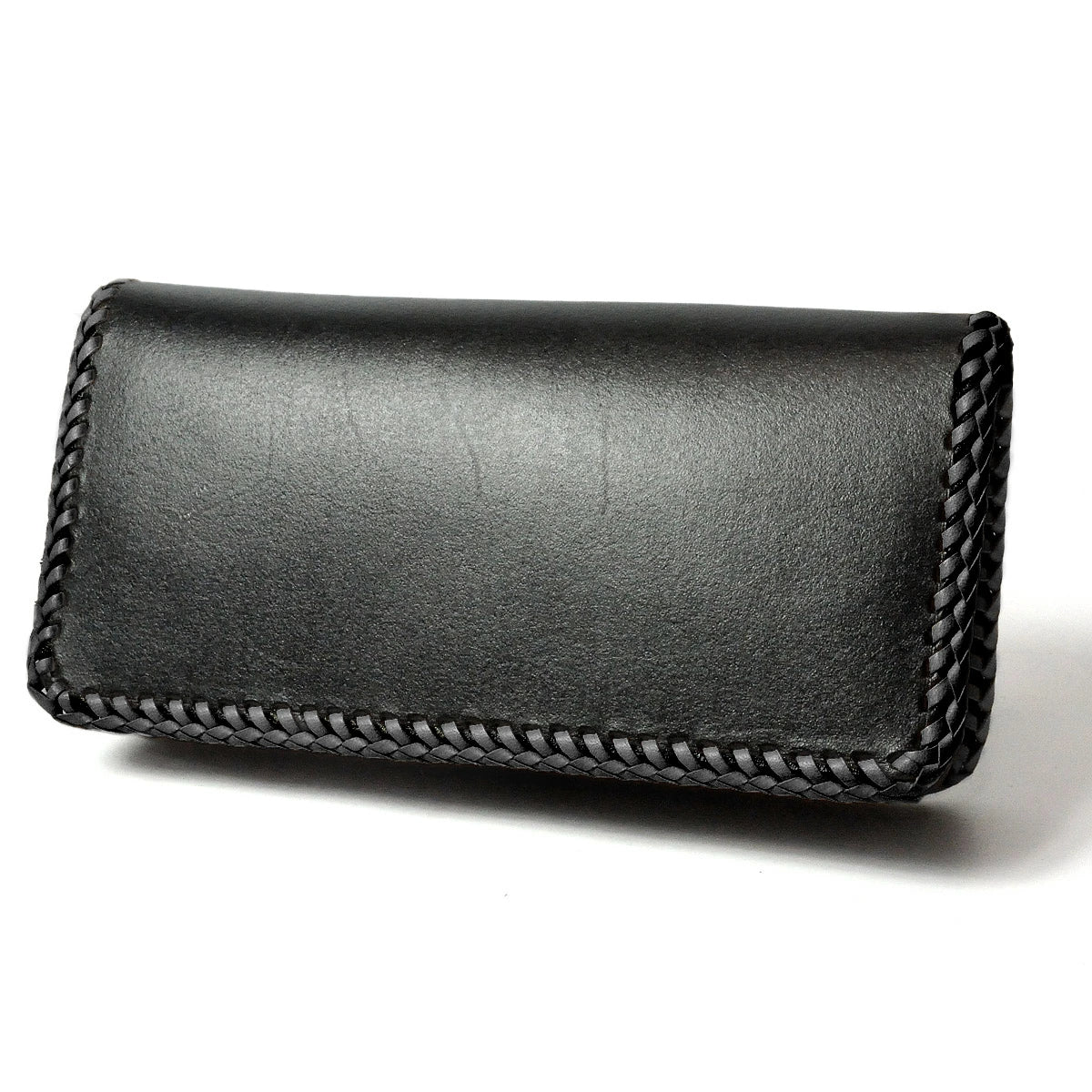 サムライクラフト ロングウォレット A-1 フラップレス ダブルステッチ サドルレザー オイルレザー