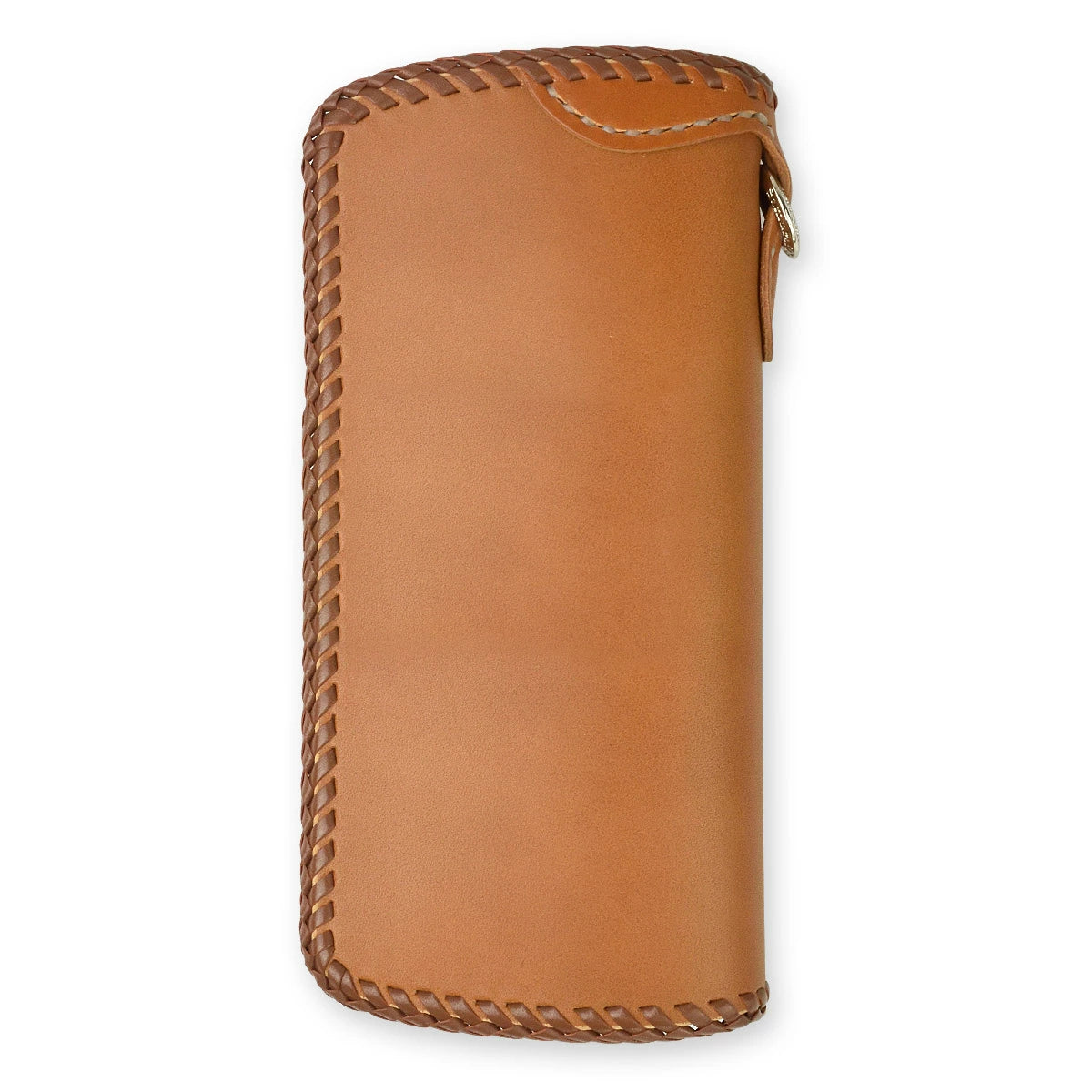 サムライクラフト スリムロングウォレット A-2 フラップレス ダブルステッチ 補強あり サドルレザー オイルレザー