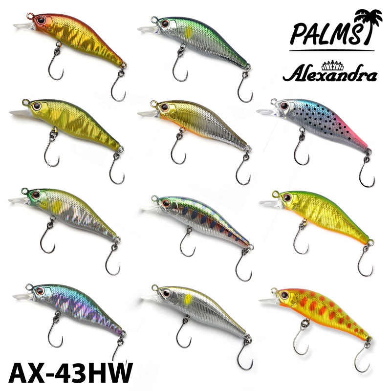 パームス Alexandra アレキサンドラ AX-43HW 43mm 3.3g ルアー