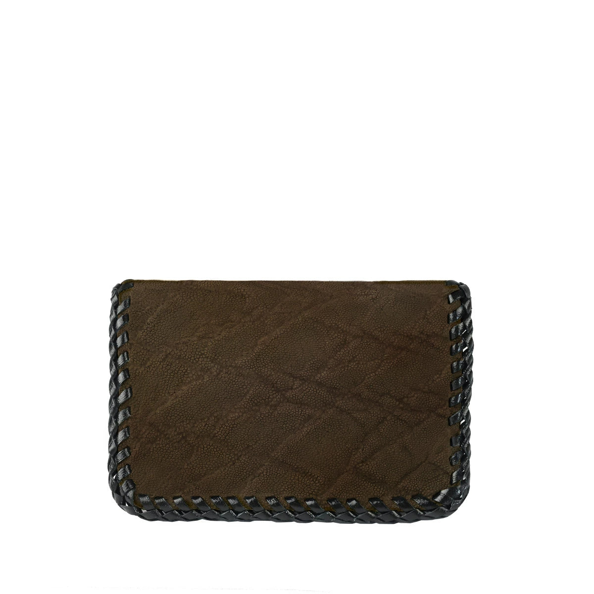 サムライクラフト ジョッター付き名刺入れ 角丸 カードケース エレファントスキン オイルレザー ダブルステッチ