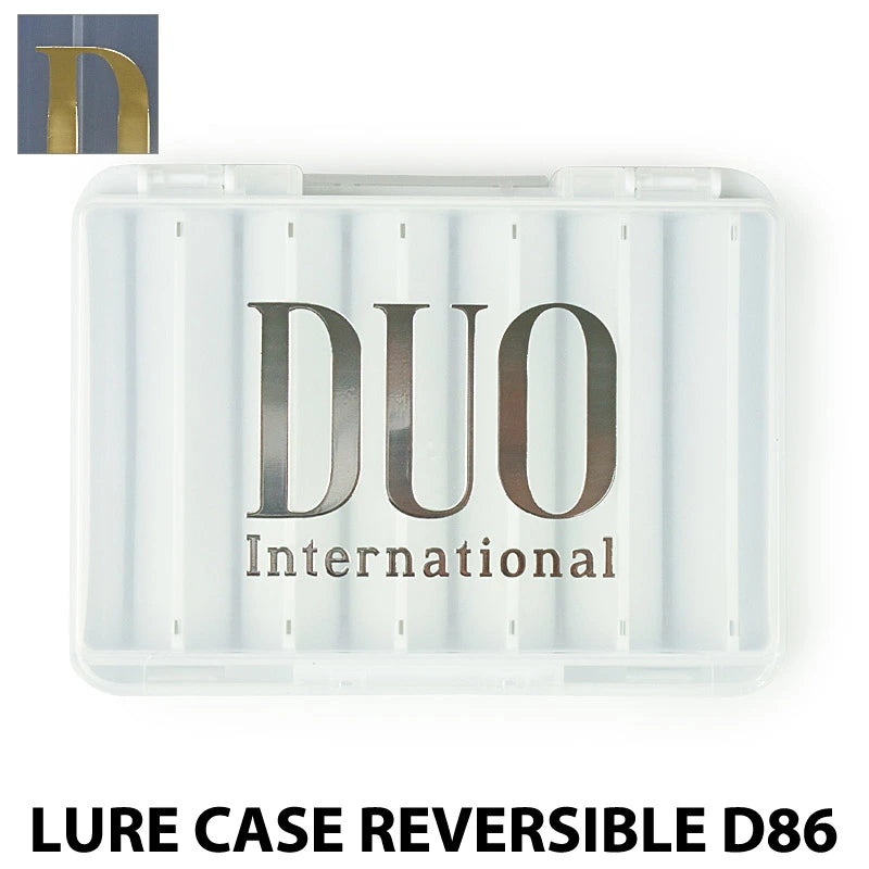 DUO】 デュオ ルアーケース リバーシブル D86 ホワイト箔 ゴールド箔