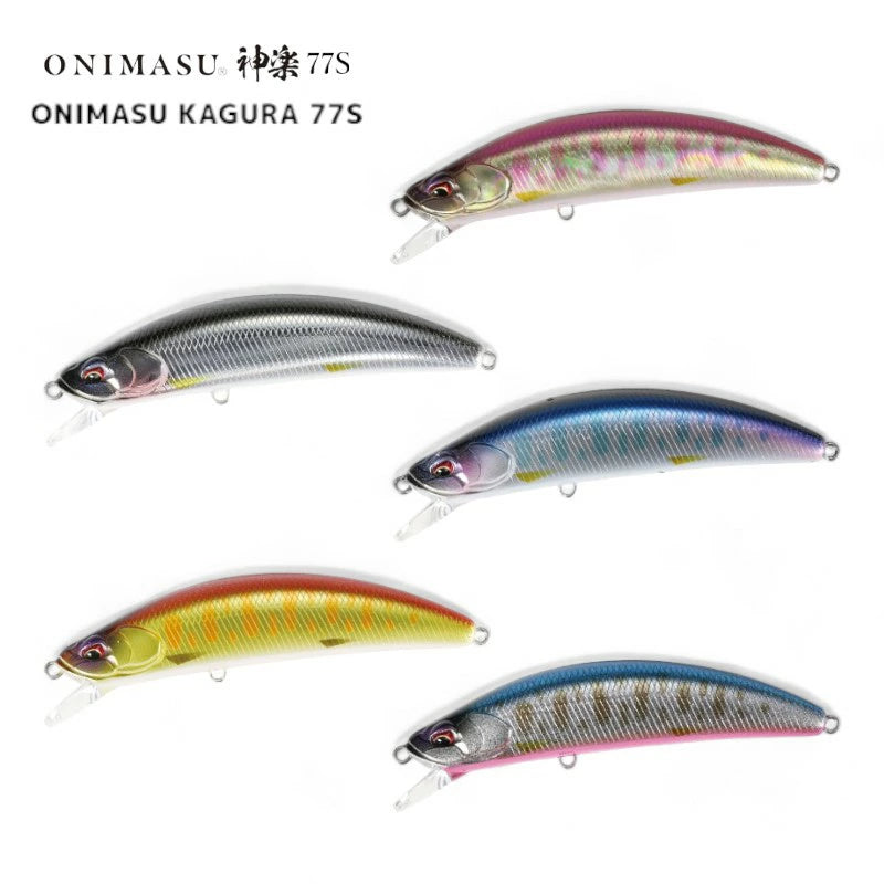 サクラマスルアー　DUO 鬼鱒　6個セット DUO】 デュオ 鬼鱒 神楽 オニマス カグラ ONIMASU KAGURA 77S トラウト