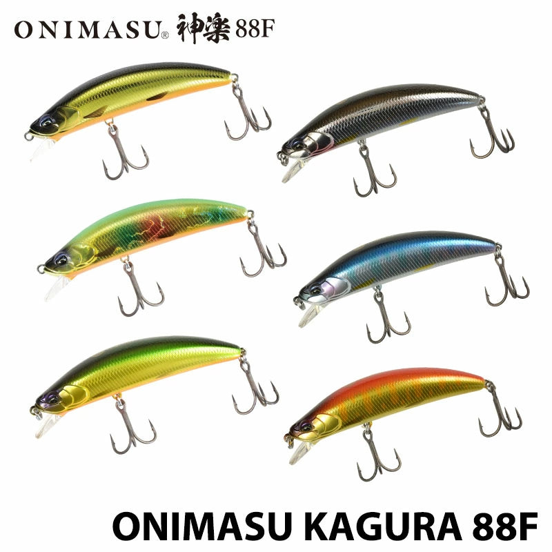 DUO】 デュオ 鬼鱒 神楽 ONIMASU KAGURA 88F トラウト フローティング
