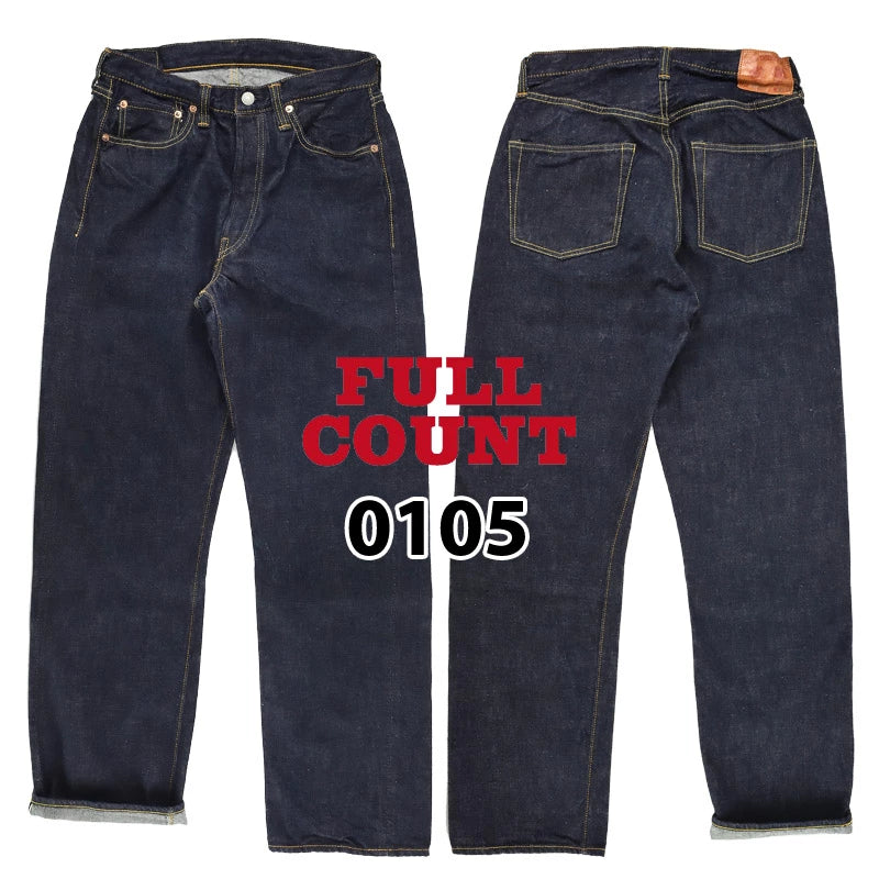 フルカウント 0105W 13.7oz デニム ジーンズ ルーズストレート LOOSE フルカウント 0105W 13.7oz デニム ジーンズ ルーズストレート LOOSE