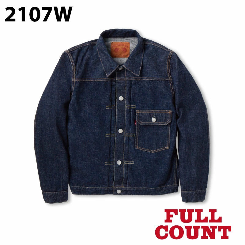 FULLCOUNT フルカウント 2107W Type1 デニム ジャケット ワン FULLCOUNT フルカウント 2107W Type1 デニム ジャケット ワン