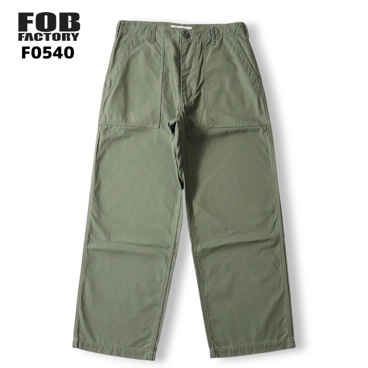 エフオービーファクトリー F0540 BAKER PANTS type2 ベイカーパンツ 