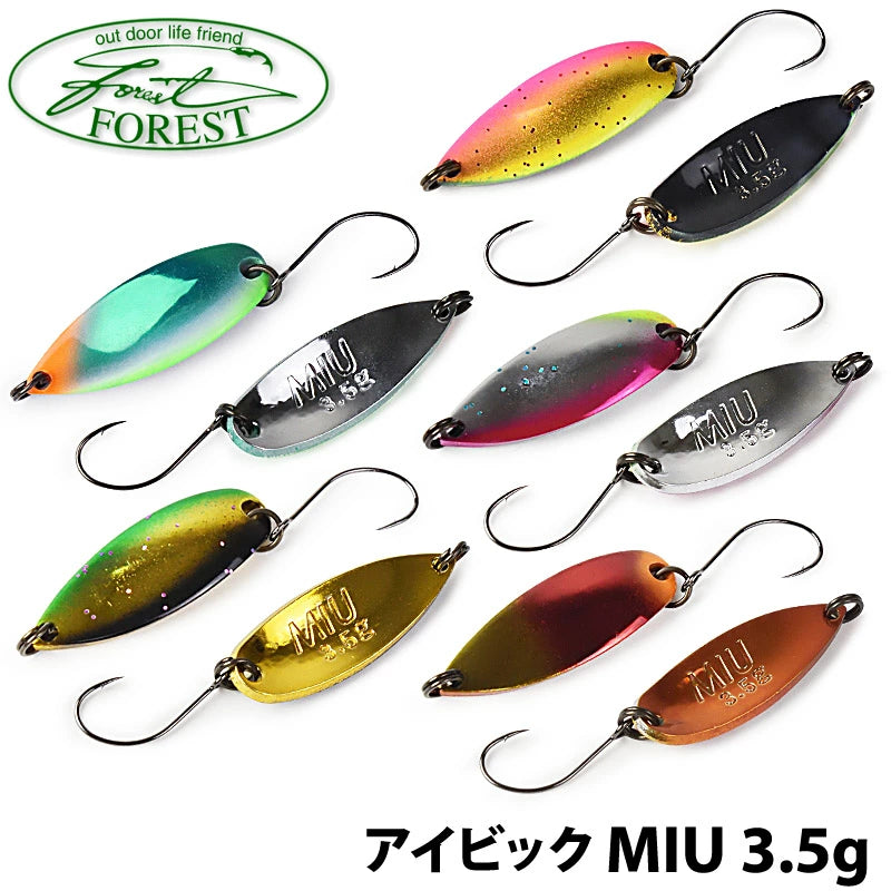 FOREST】 フォレスト MIU ネイティブ 3.5g 限定カラー アイビック