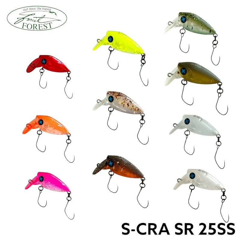 FOREST】 フォレスト S-CRA エスクラ SR 25SS シンキング エリア