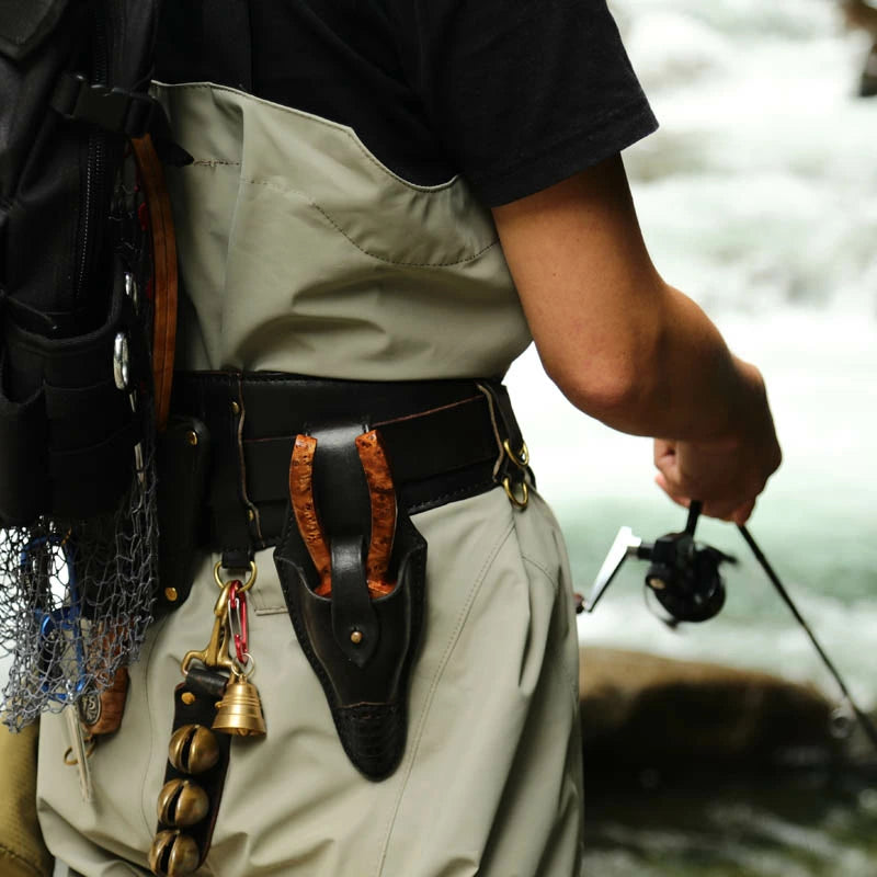 サムライクラフト クニペックスプライヤーシース 3.5mm牛本鞣し 厚革ヌメ