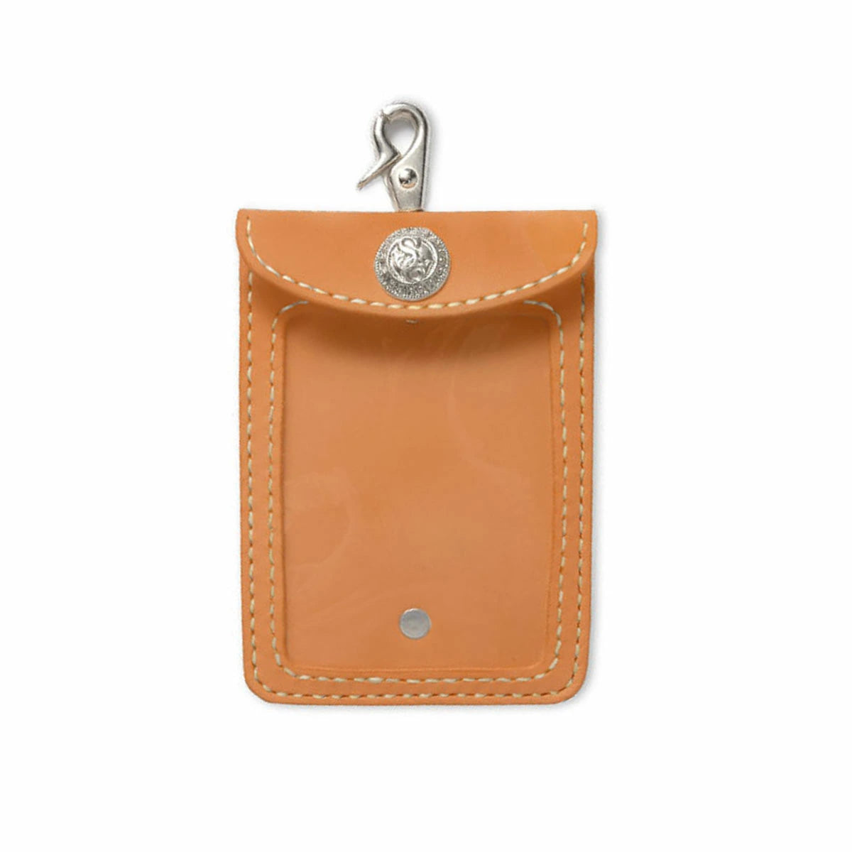 サムライクラフト 年券ホルダー クリア窓付き オイルレザー サドルレザー