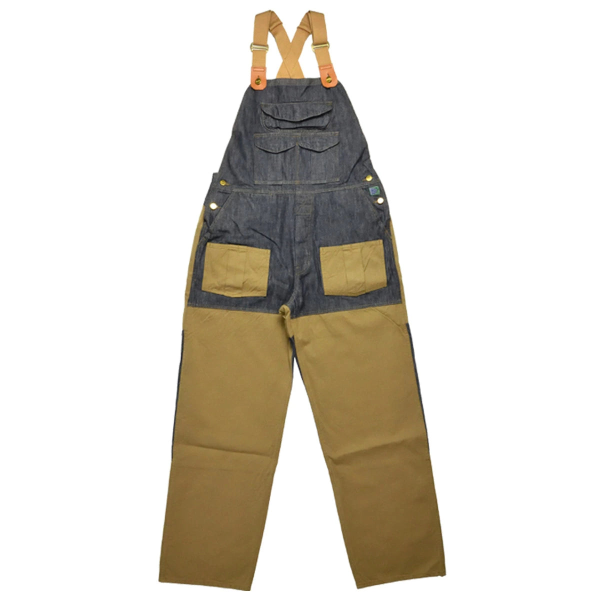 graphzero GZ-HOR2 ハンティングオーバーオール 2 カーキ ベージュ デニム ネイビー つなぎ ワークパンツ コットン 日本製 HEART MADE BASE ハートメードベース