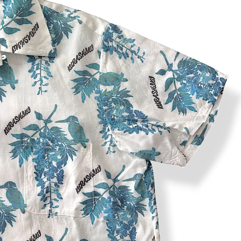 graphzero グラフゼロ カワセミアロハシャツ ハワイアンシャツ