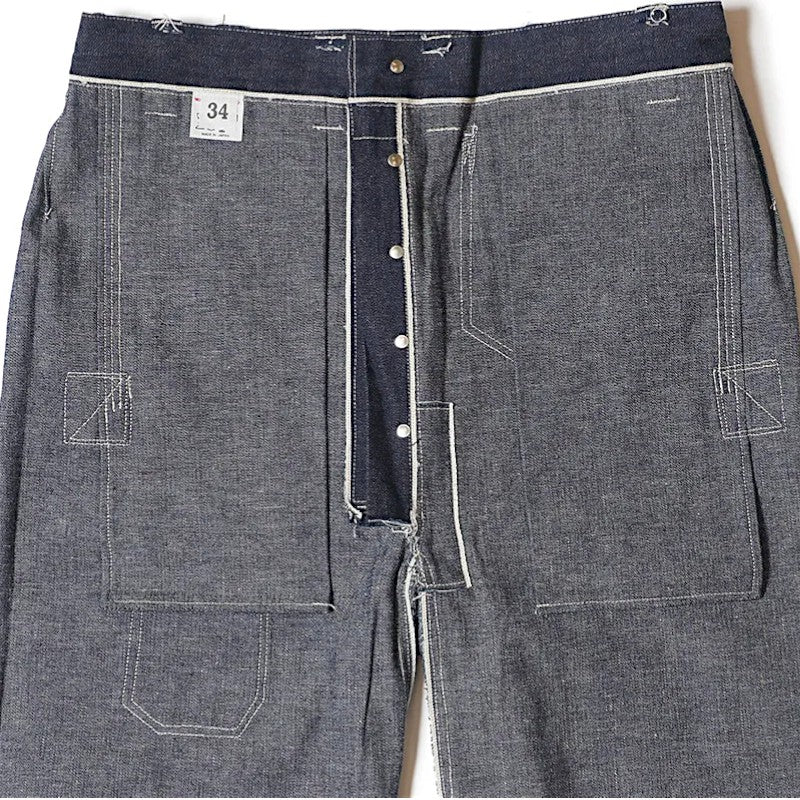 ジョングラッコー Lot JG-01 1910s ネットメイカーズ トラウザーズ 1910s Netmaker's Trousers ノンウォッシュ