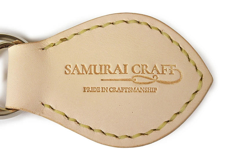 サムライクラフト レザーキーリング キーホルダー サドルベーシック サドルレザー