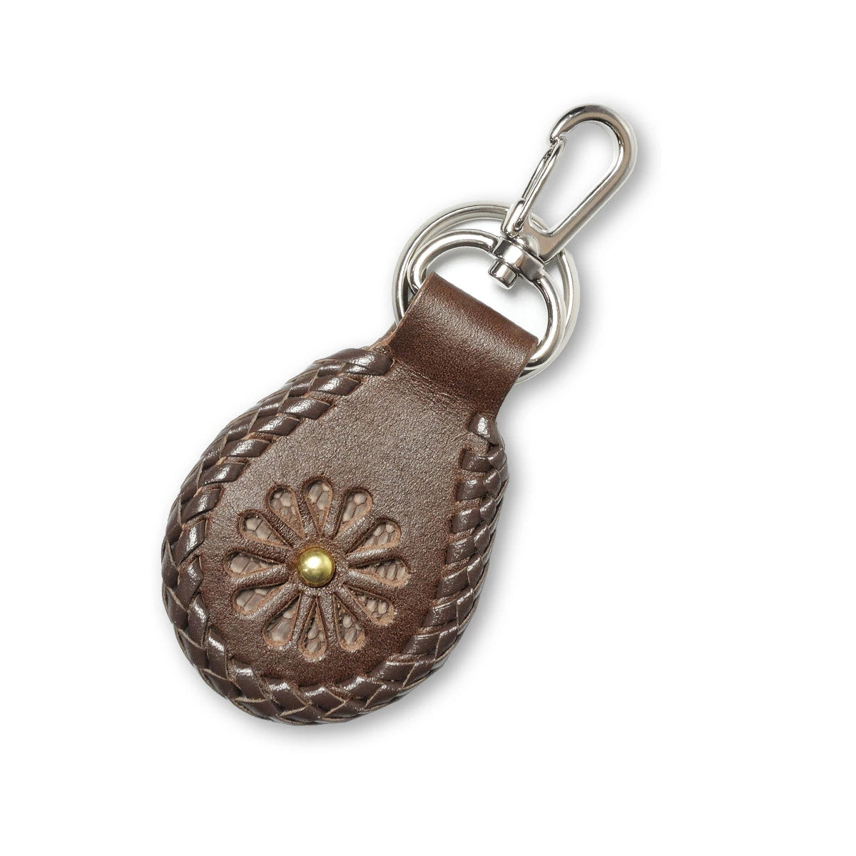 サムライクラフト レザーキーリング キーホルダー リングリザード