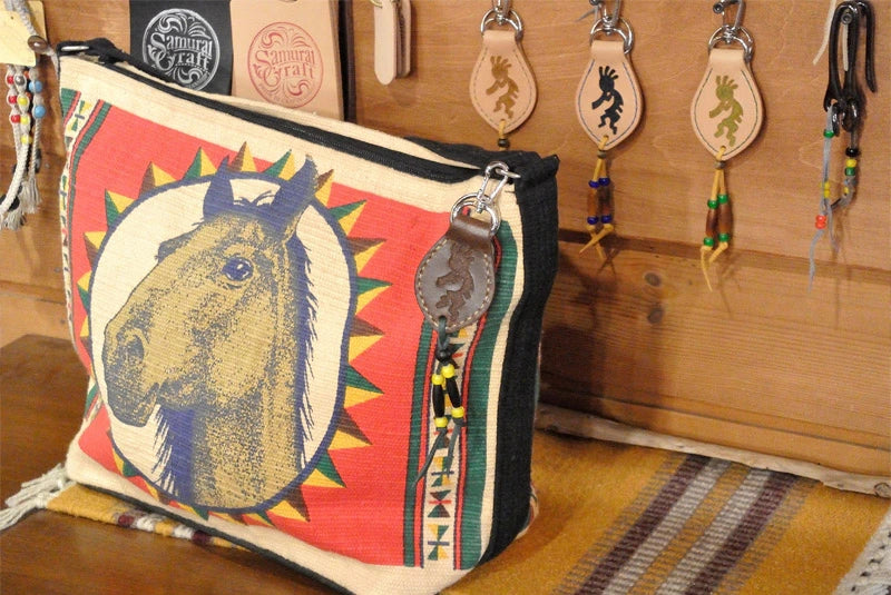 サムライクラフト レザーキーリング キーホルダー サドルベーシックココペリカービング