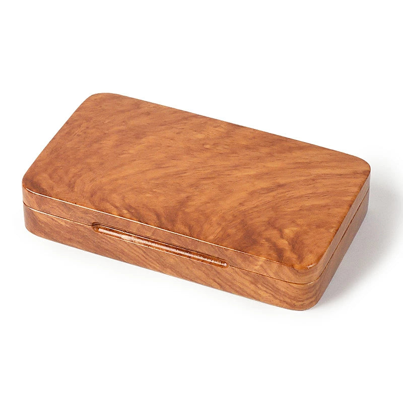 ハンドメイド 氏家彫刻、もちゅうルアー花梨ボックス ハンドメイド