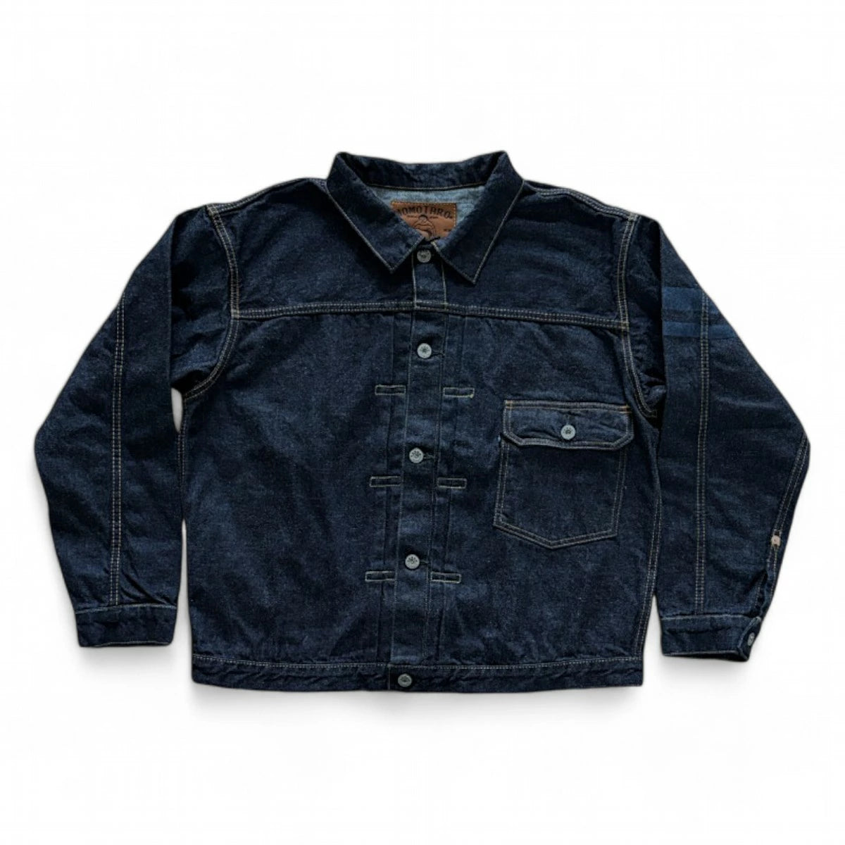 桃太郎ジーンズ MOMOTAROJEANS MXGJ3001 インディゴ デニム ジャケット 13oz 1st Type ワンウォッシュ