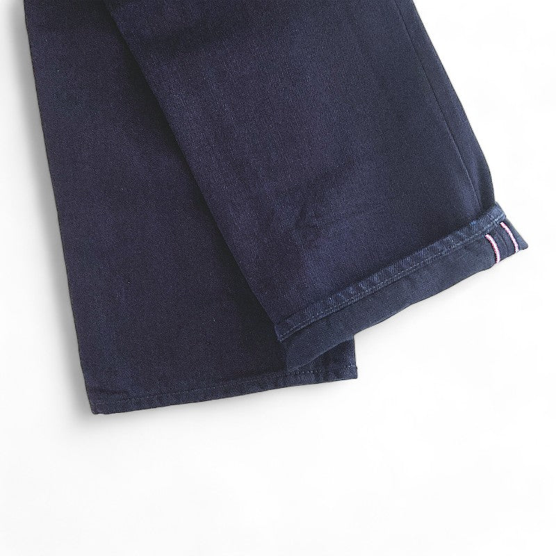 桃太郎ジーンズ MXJE3201 15.7oz インディゴ×ブラックデニム スリムストレート MOMOTARO JEANS デニム ジーンズ ワンウォッシュ 日本製