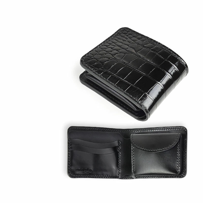 サムライクラフト ハーフウォレット N-1A シャイニングクロコダイル