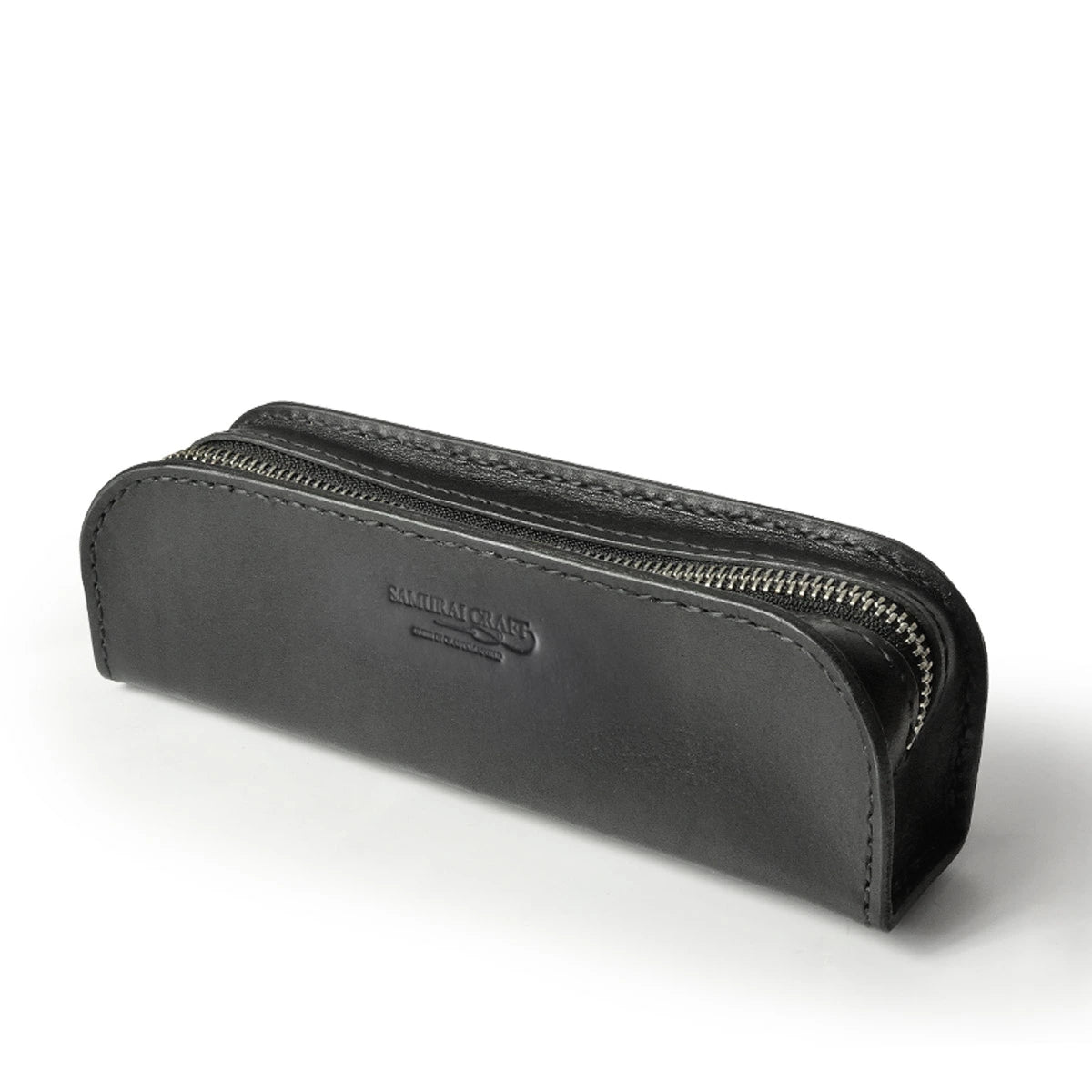 サムライクラフト ペンケース 筆入れ ファスナータイプ サドルレザー オイルレザー