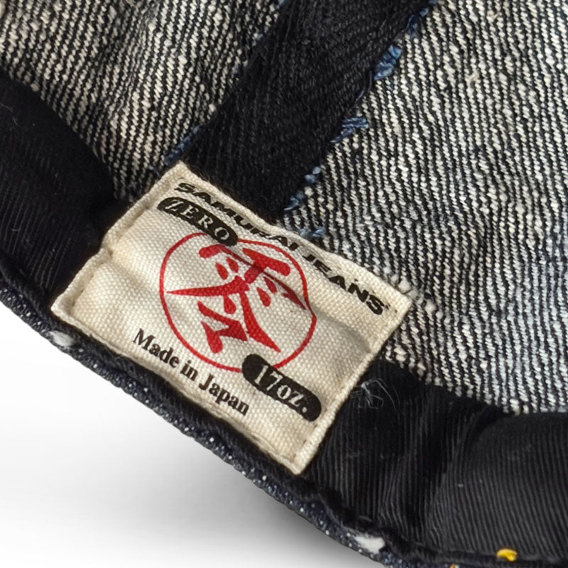 サムライジーンズ SJ201WC-5000VX 17oz 零 デニム ワークキャップ ワンウォッシュ