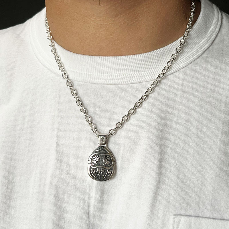 サムライクラフト Dharma ペンダントトップ ダルマモチーフ × ココペリ SV925