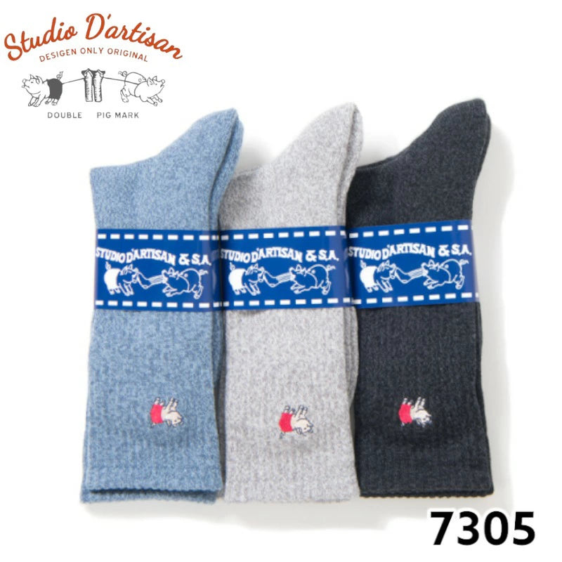Studio D'artisan ステュディオダルチザン 7305 ロングソックス Studio D'artisan ステュディオダルチザン 7305 ロングソックス