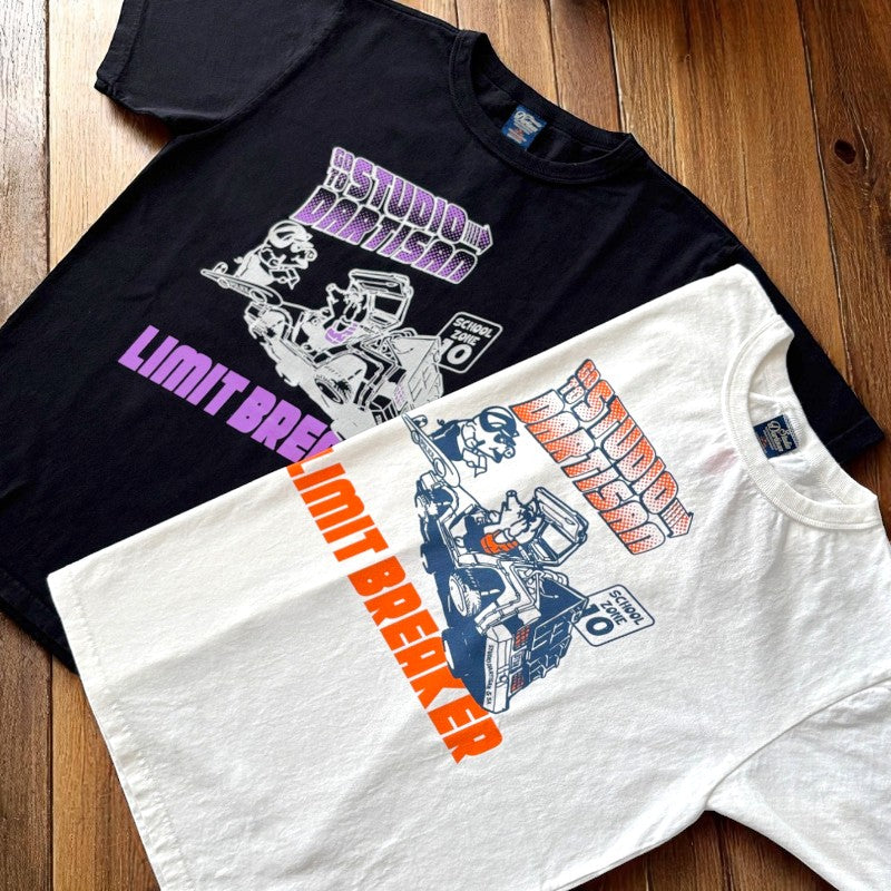 Studio D'artisan ステュディオダルチザン 8180A USAコットンプリントTシャツ 「LIMIT BREAKER」