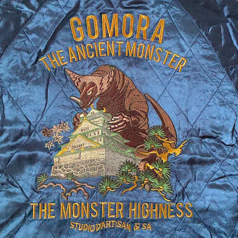 ステュディオ ダルチザン UT-011 スカジャン ウルトラ怪獣 別珍スカジャン