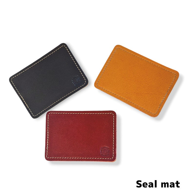 サムライクラフト 印鑑マット オイルレザーxエルクスキン – SamuraiCraft