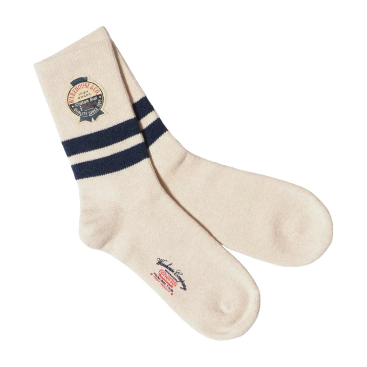 WAREHOUSE Lot 5234 PILE SOCKS パイル ソックス 靴下 ミドル ライン 日本製