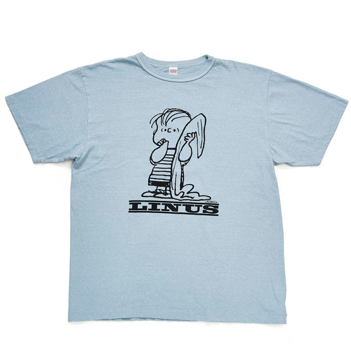 WAREHOUSE ウエアハウス PEANUTS YP126S-4 「LINUS 」半袖 スヌーピー プリント Tシャツ