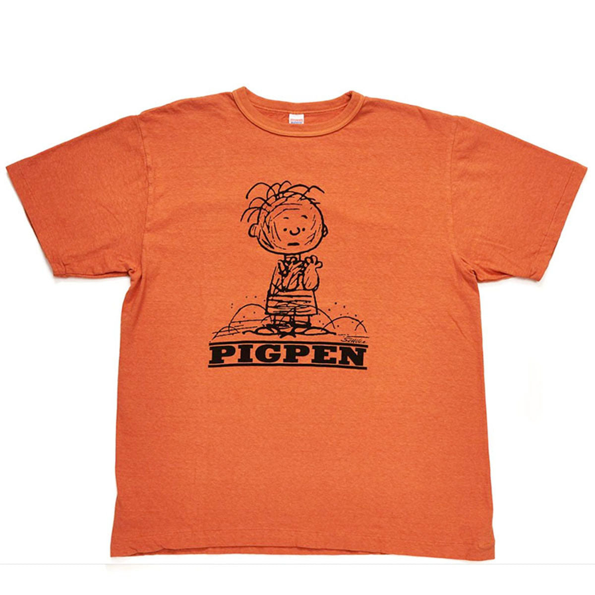 WAREHOUSE ウエアハウス PEANUTS YP126S-5「PIGPEN 」半袖 スヌーピー プリント Tシャツ