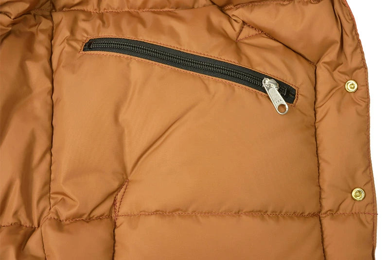 WAREHOUSE Lot 2188 ROCKY MOUNTAIN × WAREHOUSE NYLON DOWN VEST ダウンベスト BRICK ブリック 日本製