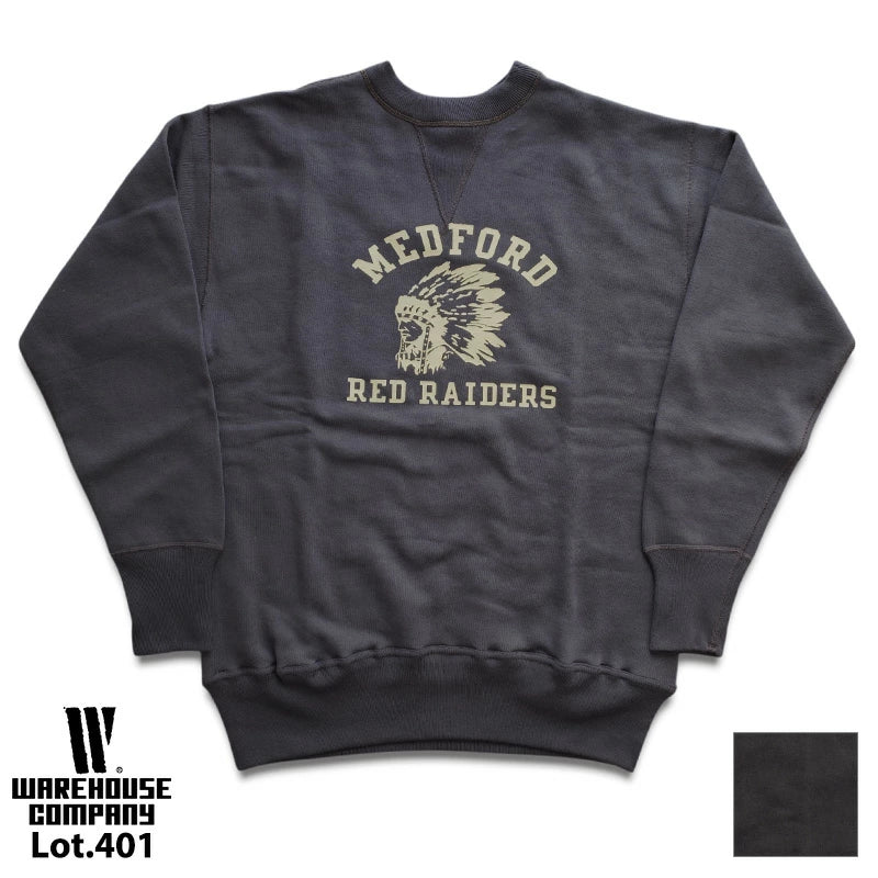 WAREHOUSE】 ウエアハウス Lot 401 MEDFORD 両V セットイン スウェット