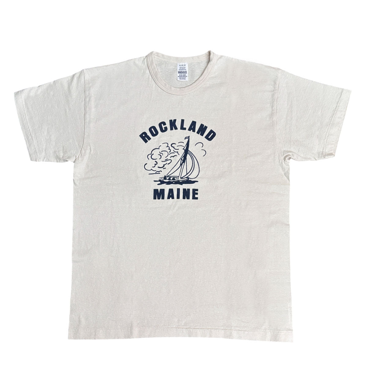 ウエアハウス 2ND HAND Lot 4064 ROCKLAND 半袖 プリント Tシャツ