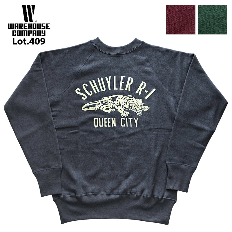 ウエアハウス Lot 409 SCHUYLER フロッキー プリント カレッジ ウエアハウス Lot 409 SCHUYLER フロッキー プリント カレッジ