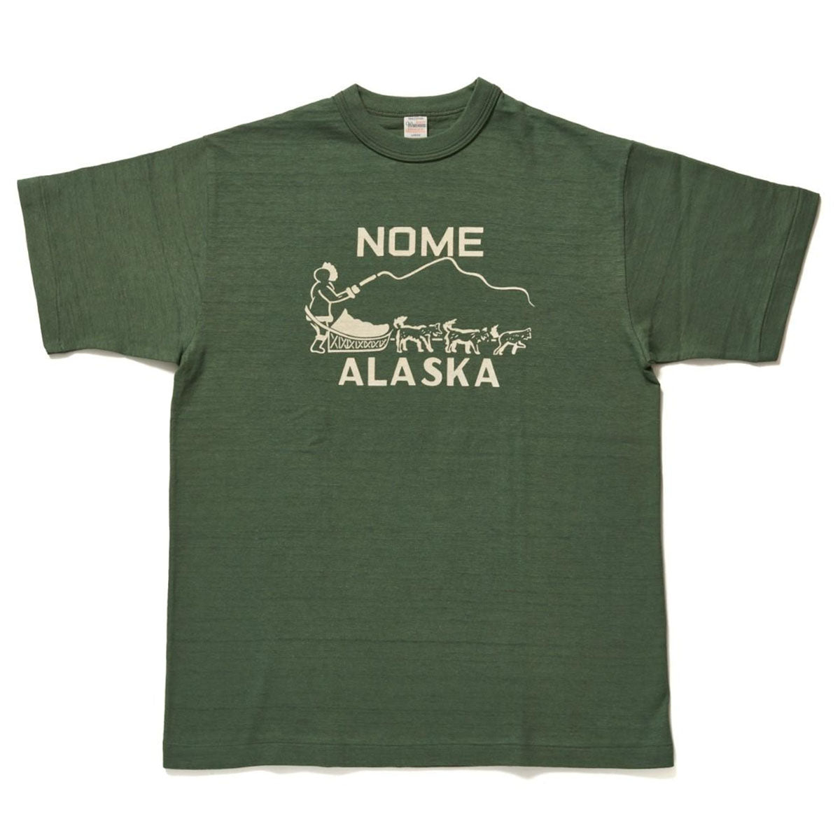 ウエアハウス Lot 4601 NOME 半袖 フロッキープリント Tシャツ