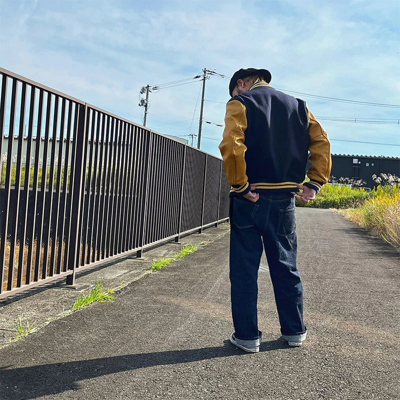 【WHITESVILLE】 ホワイツビル Lot WV15168 アワードジャケット 30oz. WOOL MELTON AWARD JACKET “SOLID” スタジャン ヘリテージ ソリッド