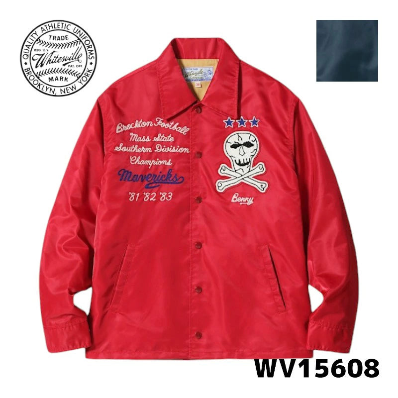 WHITESVILLE】 Lot No. WV15608 ナイロンコーチジャケット ホワイツ WHITESVILLE】 Lot No. WV15608 ナイロンコーチジャケット ホワイツ