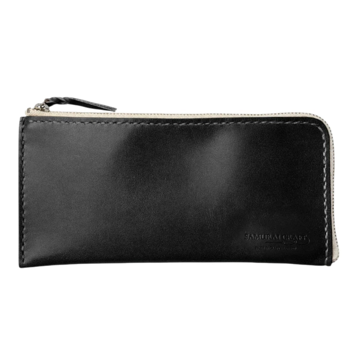 サムライクラフト Lファスナー ロングウォレット サドルレザー オイルレザー
