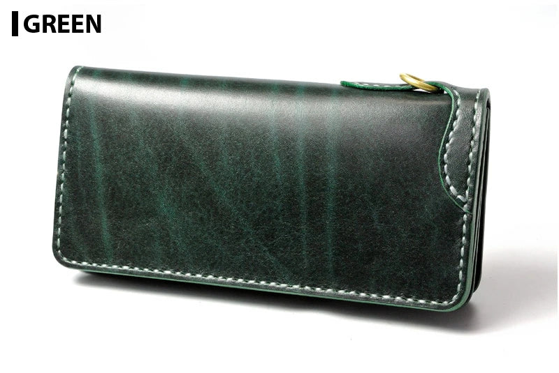 サムライクラフト ロングウォレット A-1 フラップレス 補強あり ルガトショルダー