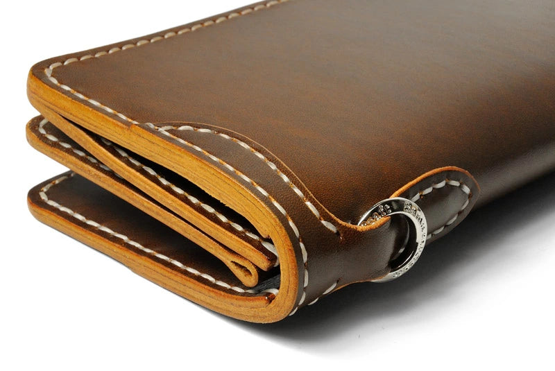 サムライクラフト ロングウォレット A-1 フラップレス 補強あり ルガトショルダー