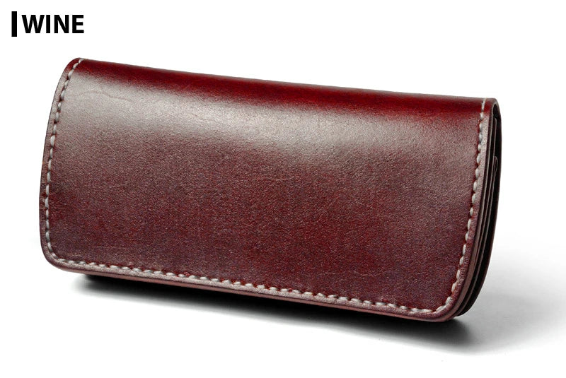 サムライクラフト スリムロングウォレット A-2 フラップレス サドルレザー オイルレザー