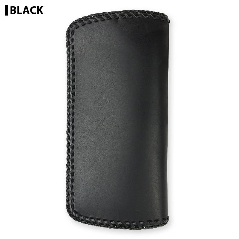 サムライクラフト スリムロングウォレット A-2 フラップレス ダブルステッチ サドルレザー オイルレザー