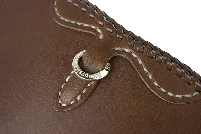 サムライクラフト スリムロングウォレット A-2 フラップレス ダブルステッチ 補強あり サドルレザー オイルレザー