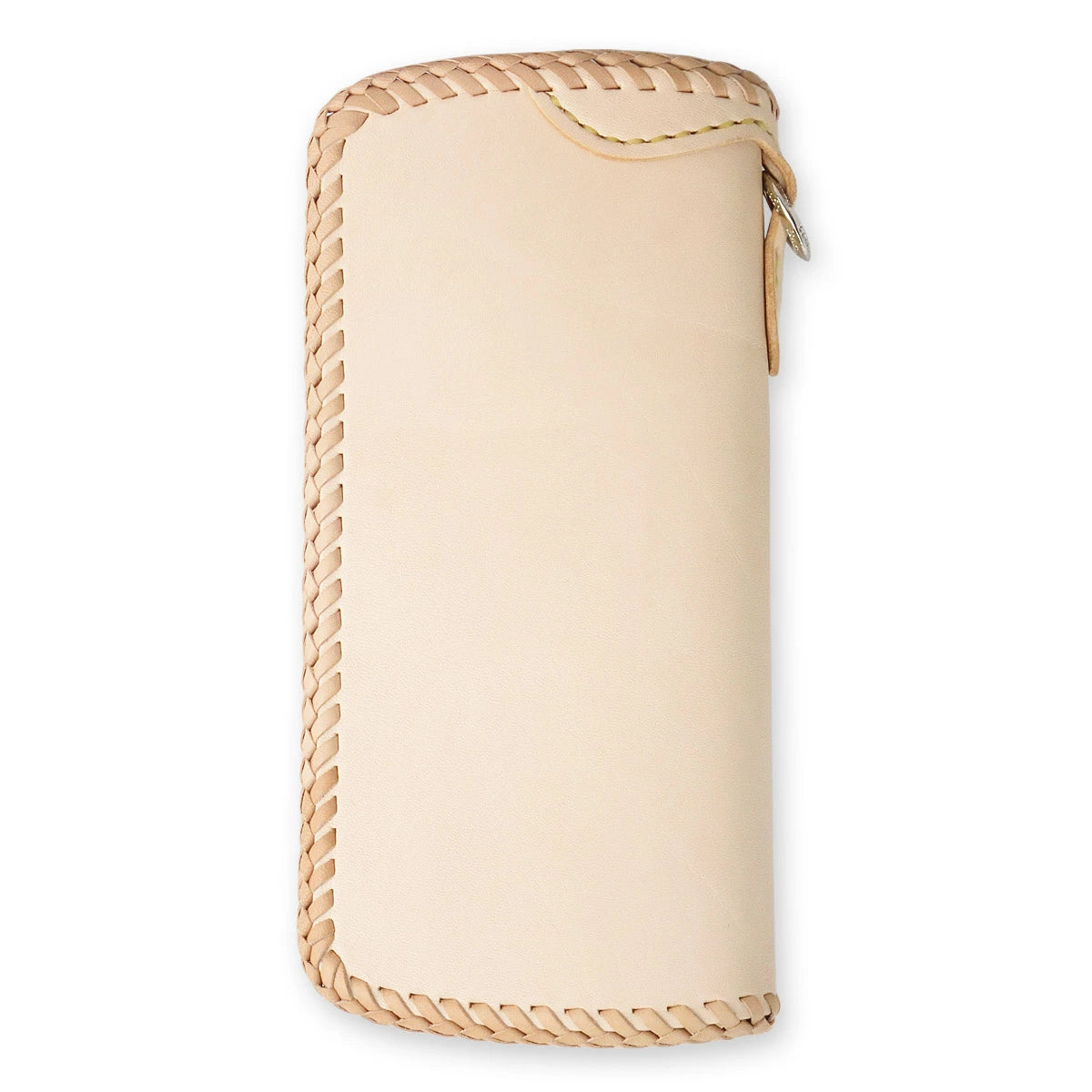 サムライクラフト スリムロングウォレット A-2 フラップレス ダブルステッチ 補強あり サドルレザー オイルレザー