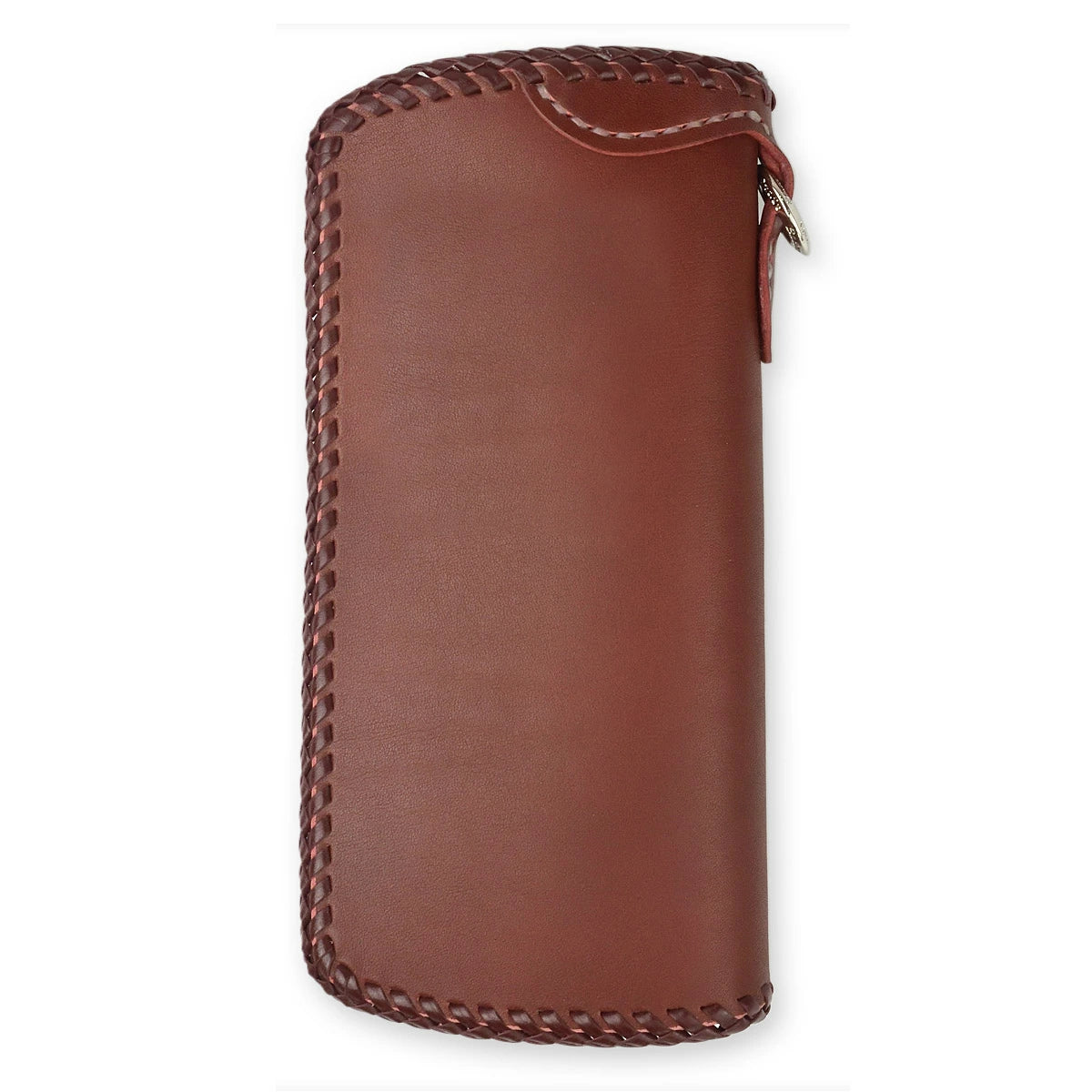 サムライクラフト スリムロングウォレット A-2 フラップレス ダブルステッチ 補強あり サドルレザー オイルレザー