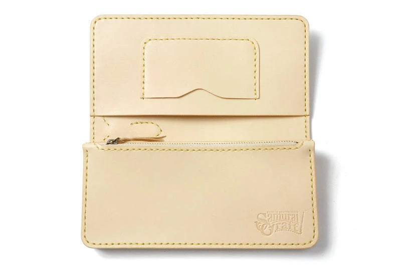 サムライクラフト ロングウォレット A-1 フラップレス 補強あり サドルレザー オイルレザー